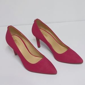 Michael Kors Pink Suede Pumps
